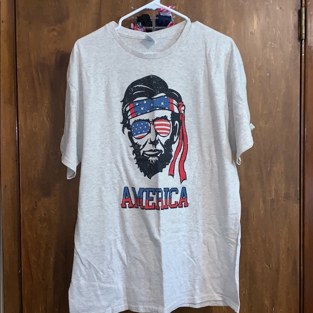 Abe Lincoln Patriotic Tee